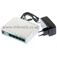 Switch Gigabit 5 port RB250GS